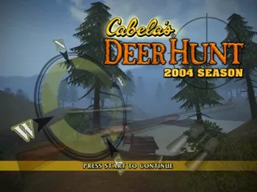 Cabelas Deer Hunt 2004 Season (USA) screen shot title